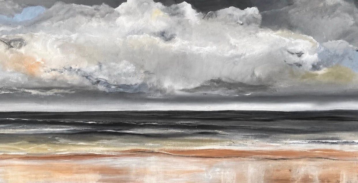 Como pintar una playa, sin saber pintar